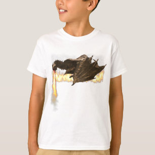 T-shirt Wyvern de dragon de respiration incendie