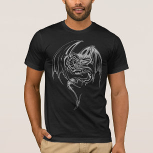 T-Shirt Wyvern Dragon Sont des Créatures Mythiques