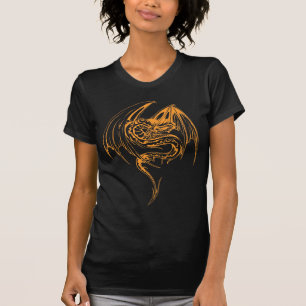 T-shirt Wyvern Dragon Sont Imaginaires Mythiques Créatures