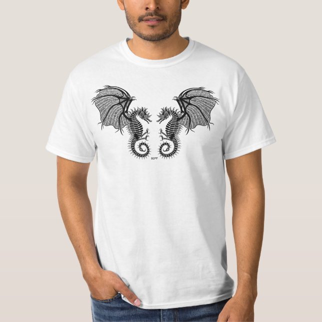 T-shirt Wyverns de mer (Devant)