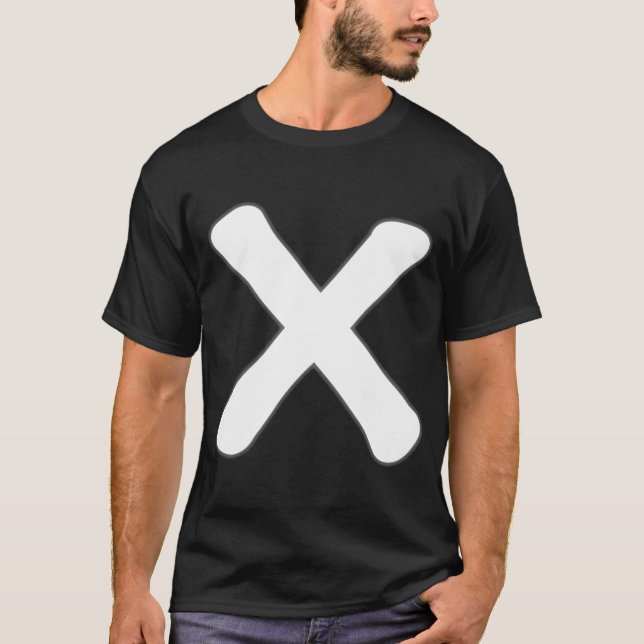 T-SHIRT X (Devant)