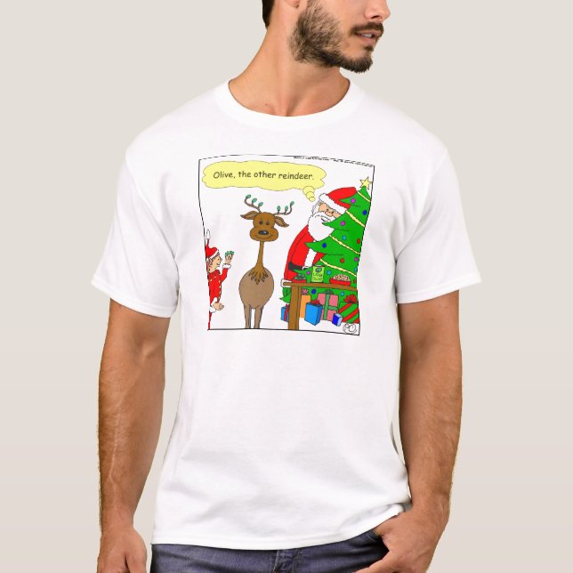 T-shirt x79 olivier l'autre dessin animé de rennes (Devant)