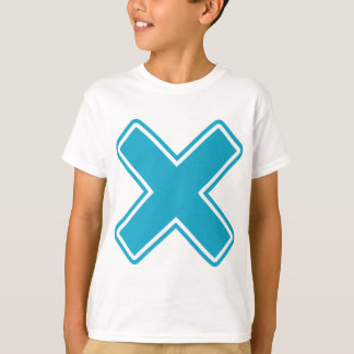 T-shirt X bleu