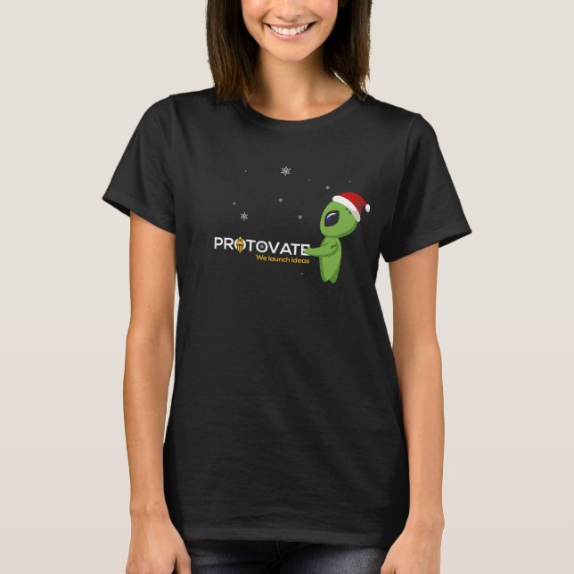 T-shirt X-MAS Greenie avec logo prototype (Devant)
