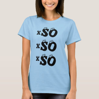 T-SHIRT X-S-O-BLACK MODERNE