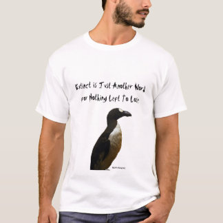 T-shirt X-tinction ! Grand pingouin