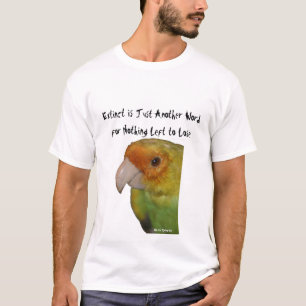 T-shirt X-tinction ! Perruche de Caroline