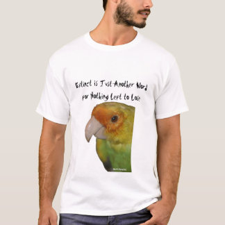 T-shirt X-tinction ! Perruche de Caroline