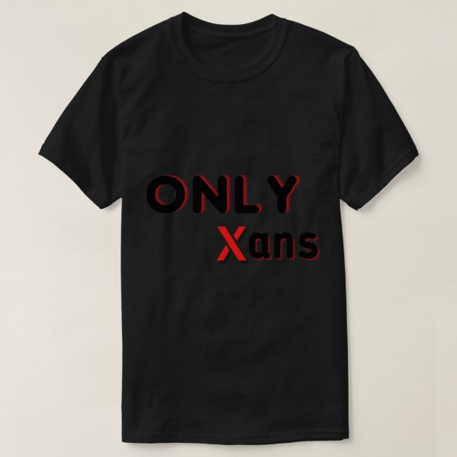 T-shirt Xans Premium uniquement (Design devant)
