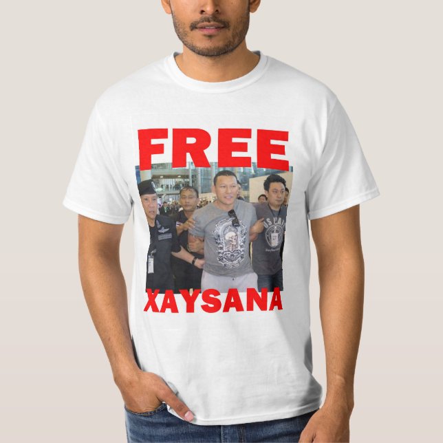 T-shirt Xaysana libre (Devant)