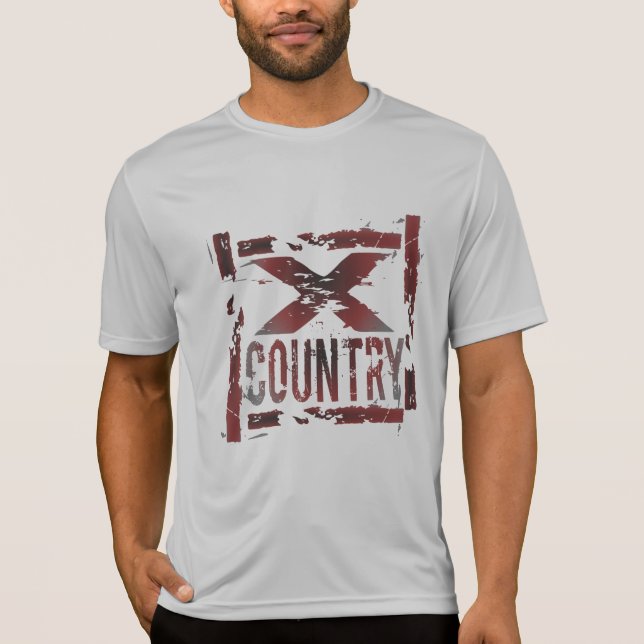 T-shirt XC coureur de pays croisé (Devant)