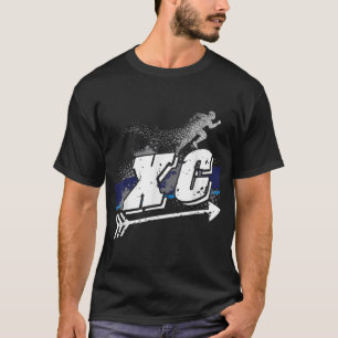 T-shirt XC Cross Country Runner Coaches Trainers Team Rune