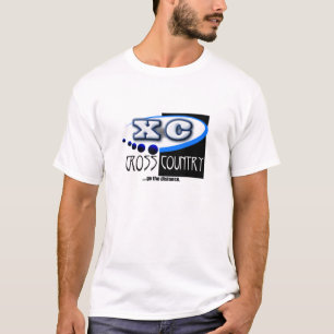 T-shirt XC pays croisé - disparaissent la distance -
