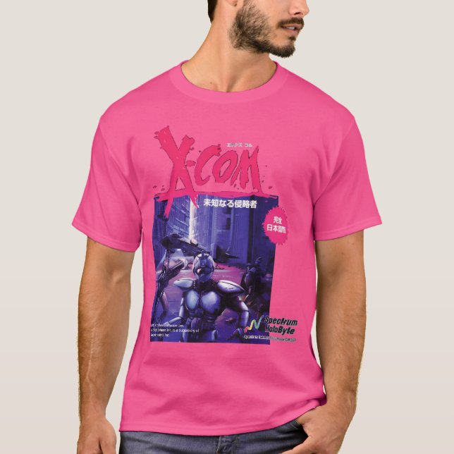 T-shirt Xcom Ufo Défense Japonais Ver. (Devant)
