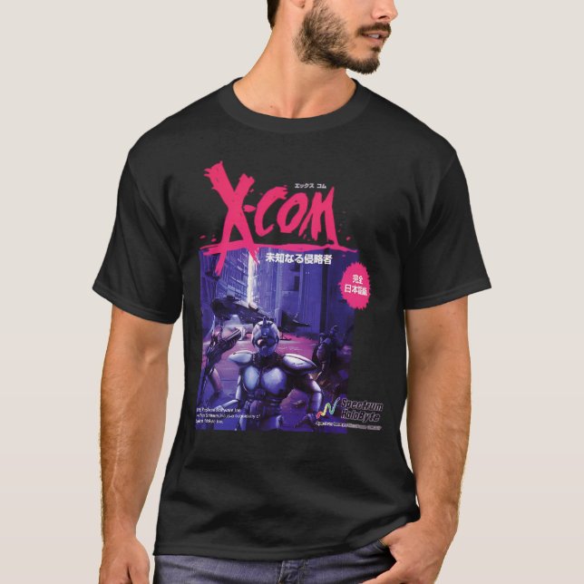 T-shirt Xcom Ufo Défense Japonais Ver. (Devant)