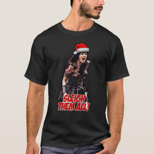 T-shirt Xena Sleigh Them All Christmas7