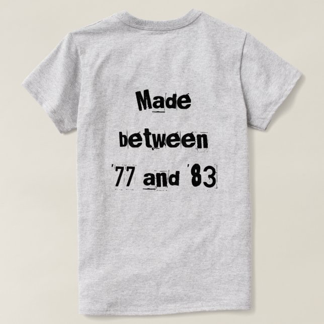 T-shirt Xennial (Design dos)