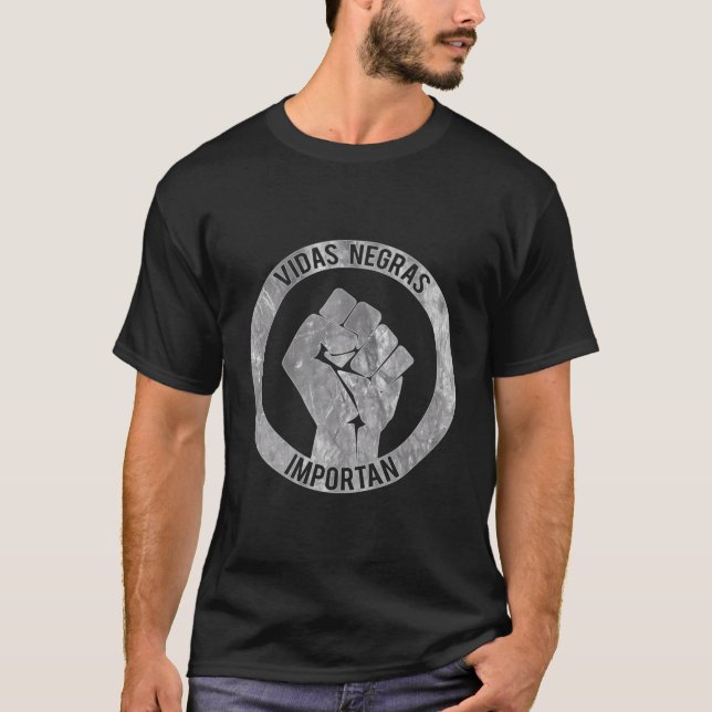T-shirt Xian de Vidas Negras (Devant)