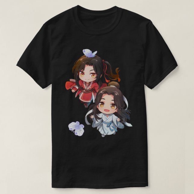 T-shirt xie lian et hua cheng les officiels du ciel béniss (Design devant)