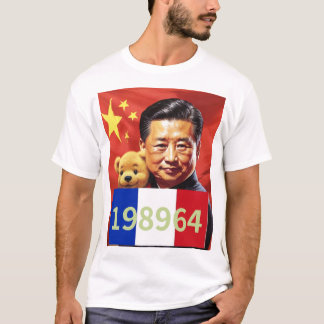 T-SHIRT XIJINPING WINNIE POOH CHINE CCP 198964 FRANCE DRAP