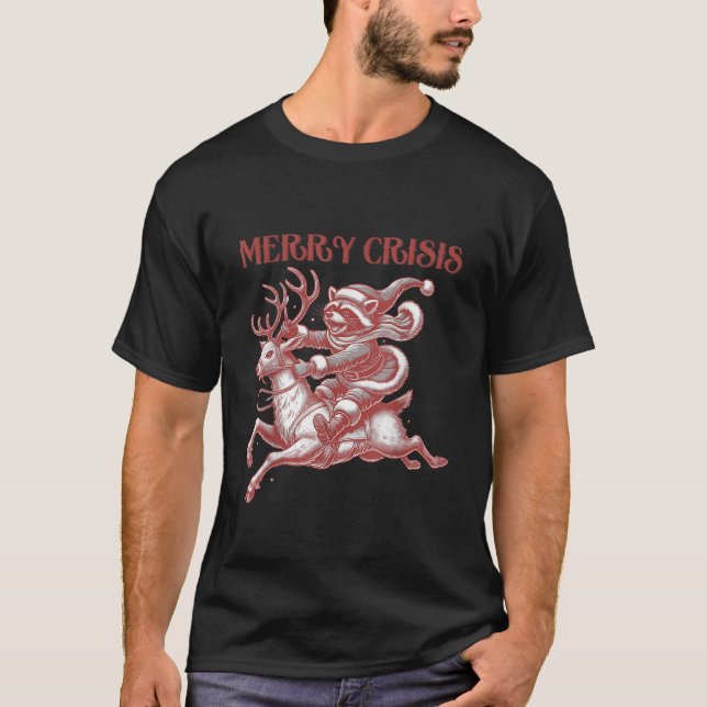 T-shirt Xmas animal (Devant)