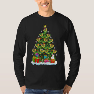 T-shirt Xmas Holiday Santa Dilophosaurus Dinosaur Christma