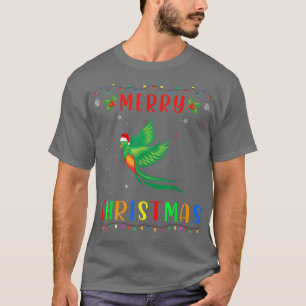 T-shirt Xmas Light Quetzal Design Matching Christmas Pajam