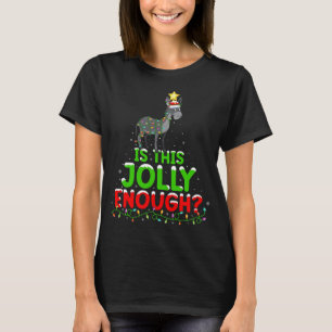 T-shirt Xmas Lighting Is This Jolly Enough Mule Christmas