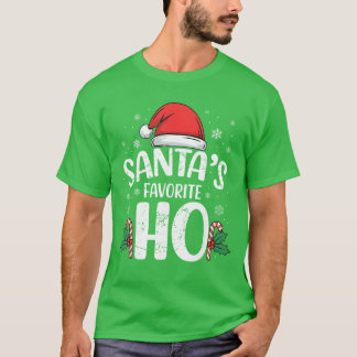 T-shirt Xmas Men Women Christmas Pajamas Santas Favorite H