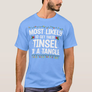 T-shirt Xmas Quote Funny Christmas Quote Santa Claus frien