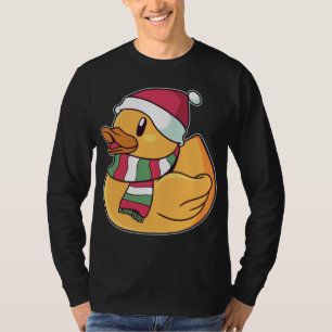 T-shirt Xmas Rubber Ducky Duckie Duck Noël Cadeau mignonne