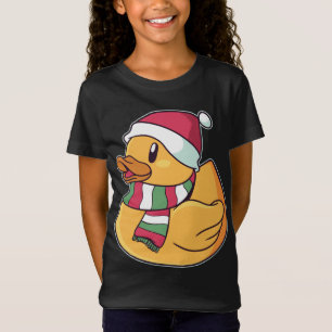 T-Shirt Xmas Rubber Ducky Duckie Duck Noël Cadeau mignonne
