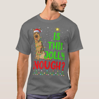 T-shirt Xmas Tree Est Ce Jolly Assez Belge Malinois Ch