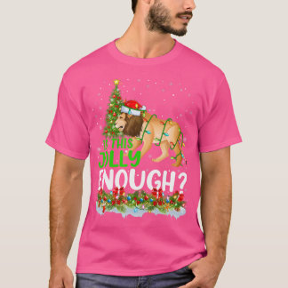 T-shirt Xmas Tree Is This Jolly Enough Santa Mountain Lion