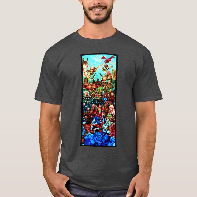 T-shirt XMen Assemble funny girl (Devant)