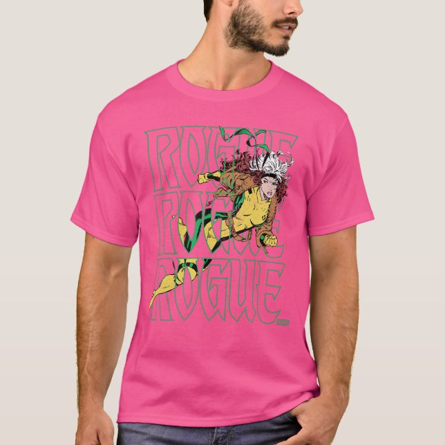 T-shirt XMen Rogue Pile garçon (Devant)