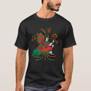 T-shirt Xochiquetzal – Fleur Plume – Déesse de l'Amour