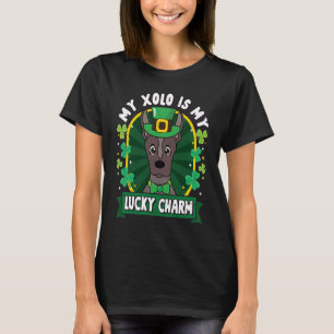 T-shirt Xolo Mexicaine St patrick sans cheveux Lucky Charm