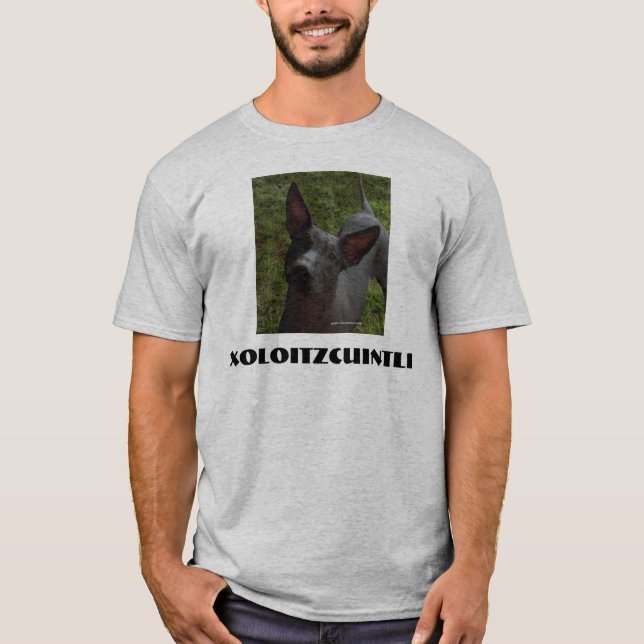 T-shirt Xoloitzcuintli (Devant)