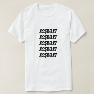 T-shirt Xoşbakt   heureux en azéri