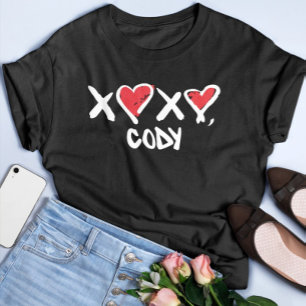 T-shirt Xoxo Cody Rigsby Pelo Workout Jolie Valentines Day