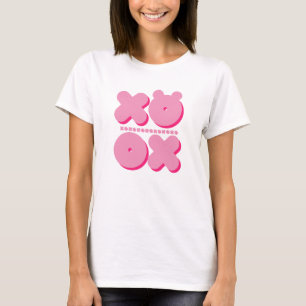 T-shirt Xoxo rose jolie ValentinT-Shirt