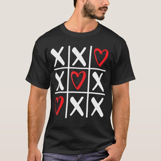 T-shirt Xoxo Valentine S Day Hearts Xo Love Valentine S Da (Devant)