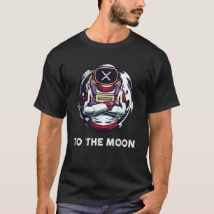 T-shirt Xrp Hodl À L'Astronaut Xrp Amusant De La Lune