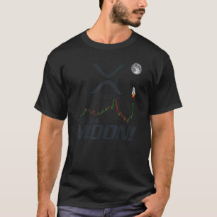 T-shirt Xrp To Da Moon Cryptomonnaie Trading Ripple Crypt