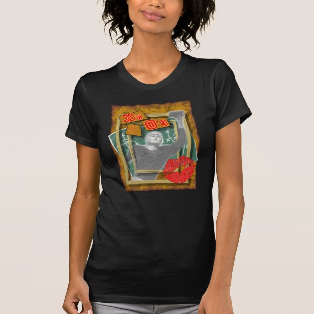 T-shirt Xs et rouge et or d'OS (Devant)