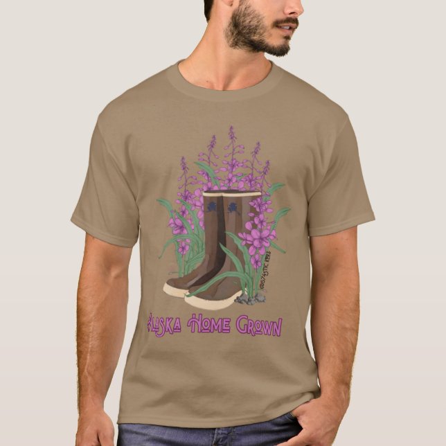 T-shirt xtratuf fireAlaska fait maison (Devant)