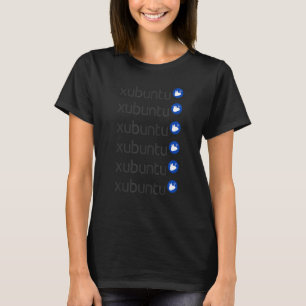 T-shirt Xubuntu  Environnement de bureau Xfce Ubuntu Linux