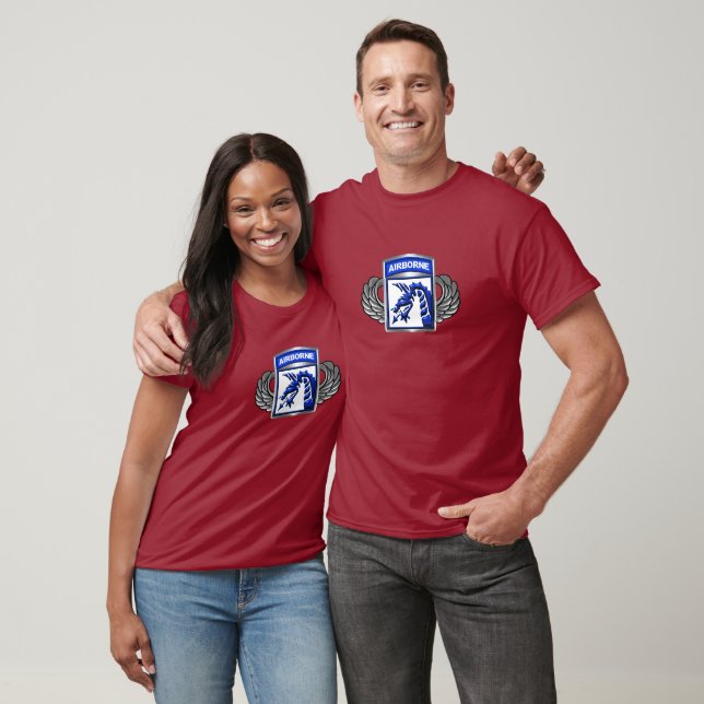 T-shirt XVIIIe corps aéroporté (Unisexe)