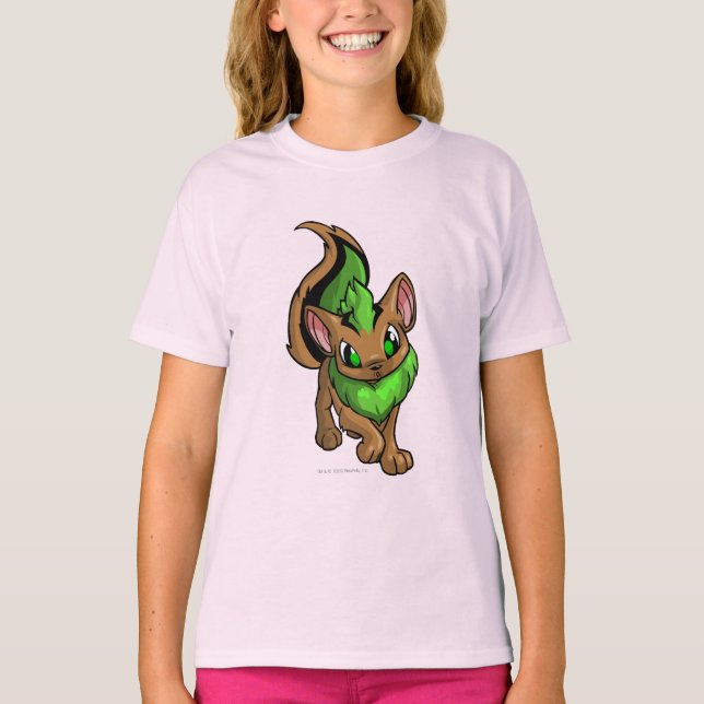 T-shirt Xweetok Green (Devant)